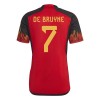 Nogometni Dres Belgija De Bruyne 7 Domaći World Cup 2022 Nogometni Dres Belgija De Bruyne 7 Domaći World Cup 2022